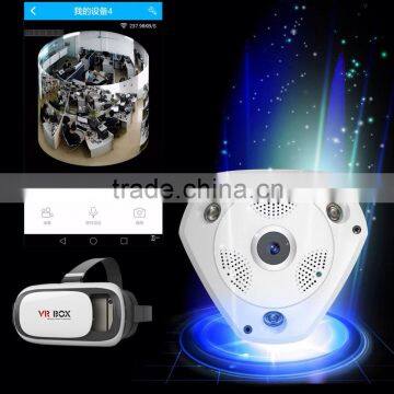 2016 Smart camera VR 360 Degree panorama camera HD 960P Wireless P2P IP Camera