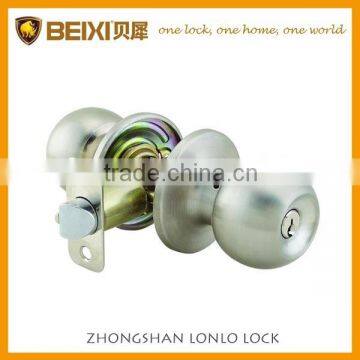 2016 South America Hot Sales Tubular entry door lever /door knob lock set lockset