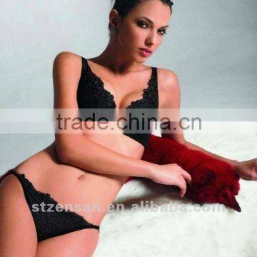 Newest Design sexy lace women bra & brief sets lace bra panty