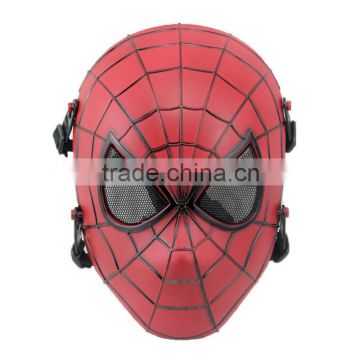 China Manufacturer High Quality Mesh Movie Spierman Mask helmet