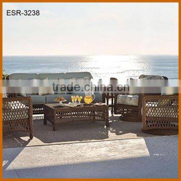 Pation High Quality Round Rattan Sofa Set