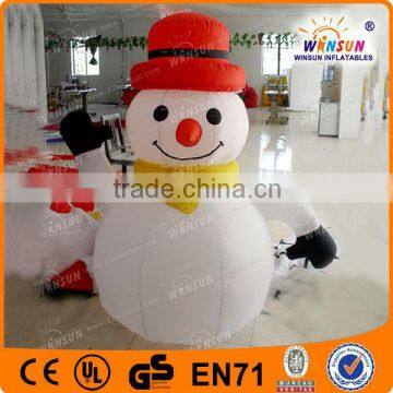 christmas inflatable snowman , christmas skating snowman , outdoor christmas snowman