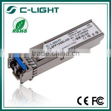 SFP EX LW 1.25GE SFP Optical Transceiver , 1000BASE EX Transceiver 1.25g compatible sfp cisco