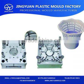 OEM custom Plastic Garbage Basket Mould,Trash Bucket Mold,Garbage bucket injection mold maker
