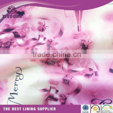 China wholesale 190T/210T taffeta 100% polyester printed fabric