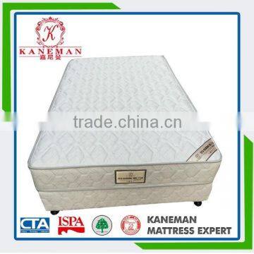 5 star hotel boxspring and mattress with Belgium Bekaert fabric