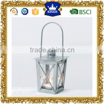 small metal iron canlde lantern