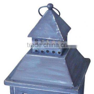 Blue Wooden Lantern for Promotional Gifts photo-5
