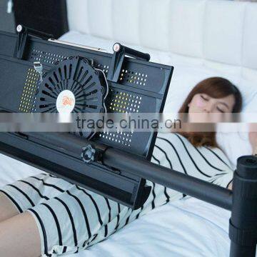 Portable Design Double Size Used Adjustable Over Bed Table for Bedroom