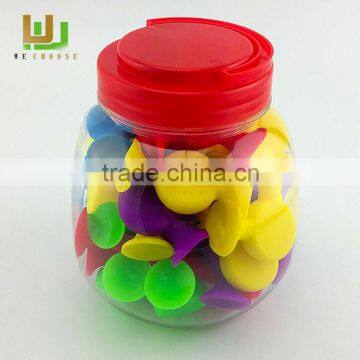 The Best Selection of 2016 Novelty Educational Gifts Novelty Silicone Sucker/creative Assembly Nut Silicon Toys