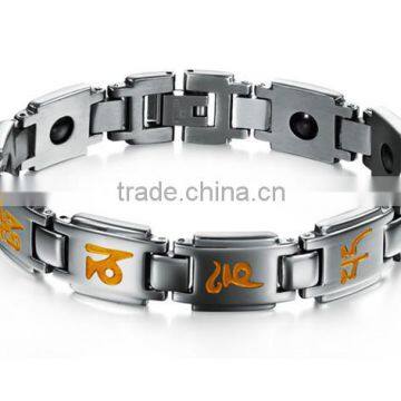 Aquarius Elegant Stainless Steel Magnetic Therapy Pain Relief Bracelet for Arthritis and Carpal Tunnel photo-5