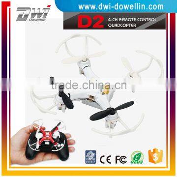 DWI Dowellin D2 RC Drone 2.4G 4Channel Remote Control RC Mini Pocket Drone Flying Professional Drone