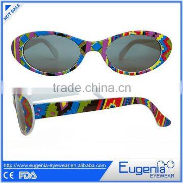 stripe series fashion pattern kids funny sunglasses