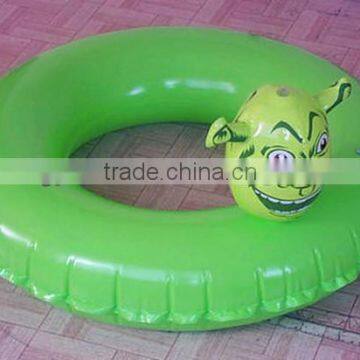 Fashion design new product cheap pvc boy floating swim ring