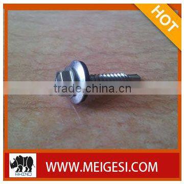 HEX WASHER HEAD SELF-DRELLING SCREW WITH EPDM