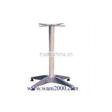 modern aluminium table base for restaurant