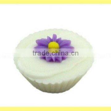 100g fruit flavor cake soap with flower