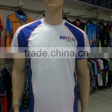 dry fit t-shirt,sublimation 100% polyester t-shirt,embroidery t-shirt