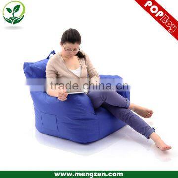 great suede bean bag fabric armchair