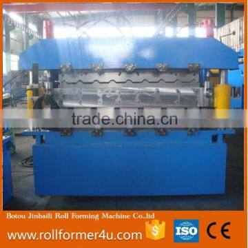 Hebei botou city double layer roll forming machine building material machinery