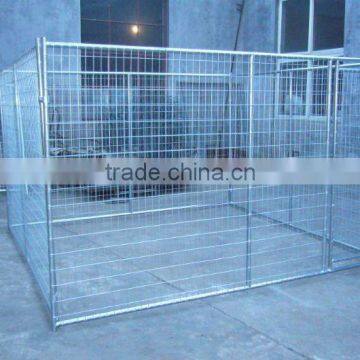 cheap iron fence dog kennel galvanized steel dog kennels