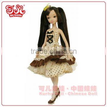 Mini wholesale PVC doll 11.5 inches doll clothes