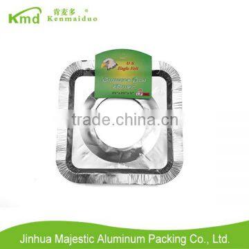 2016 Hot Aluminium Foil 8.5'' Burner Bid With Colorful Card Set