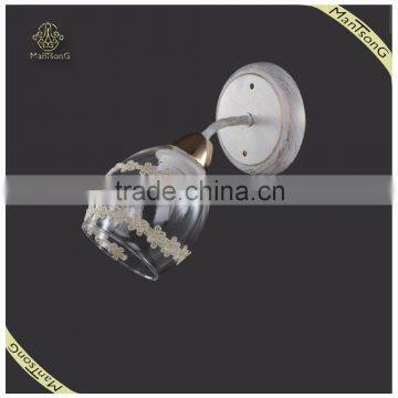Hot Sale Simple Style Cheap Price Wall Light Glass Shade, Indoor Decorative Wall Light