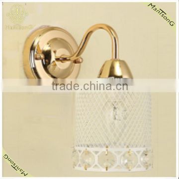 2016 Fashion Desgin Crystal Wall Light With France Gold Plated, Scone