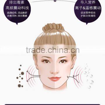 Mini Facial Lifting Electric Beauty Massage Vibrator Ultrasonic Skin Scrubber photo-5