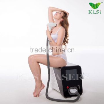 portable personal 300w 808nm diode lazer hair removal beauty machine with high power laser bars