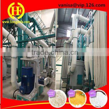 100T/24H Maize Grinding Machine/100T Corn Milling Flour Production Plant/100 Ton per Day Maize Flour Milling Plant photo-5
