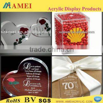 Custom Acrylic Gift Items/POP Acrylic Gift Items