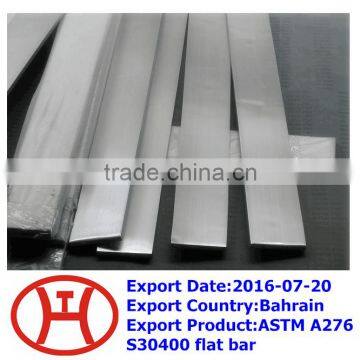 ASTM A276 S30400 flat bar