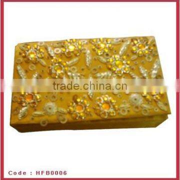 Indian Bridal Collection Embroidered Evening Clutch Bags - Latest Evening Clutch Bags