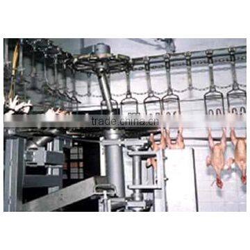 Chicken slaughtering line overhead conveyor