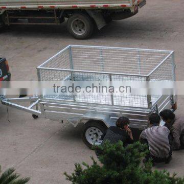 hot dipped galvanized Tipping box Trailer