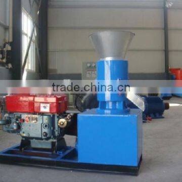 new 9PK-200E flat mould pellet mill with diesel engine for sale