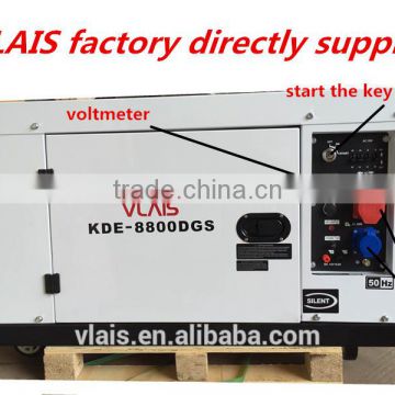 VLAIS silent generator,8kw generator powered by diesel,deisel engine generator