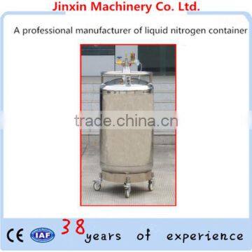 Self-pressurized cryogenic dewar/vessel YDZ-200 easily move with movable wheels