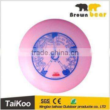 175g pink ufo professional cheap plastic frisbee