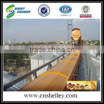 40 - 50t/h Paddy Rice Belt Conveyor for Grain photo-4