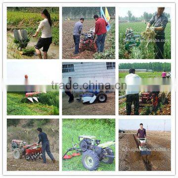 8-15HP Two Wheeled Diesel Tractors With Rotary Tiller for Farming / Gardening, Farm Walking Tractor With Rotary Tiller for Sale! photo-6