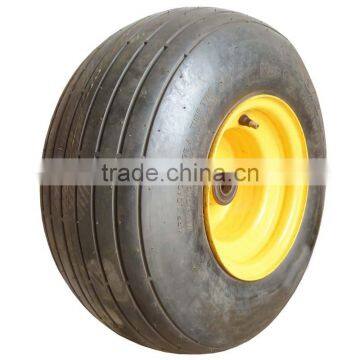 18 inch 8.50-8 tubeless rib tire rubber wheel for lawn mowers, golf carts