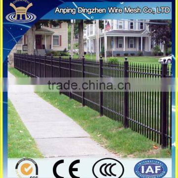 Metal Fence Designs - Viewing Gallery with Wrought Iron Fence