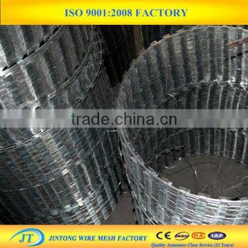 cross razor type and stainless steel wire material razor wire razor barbed wire