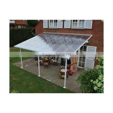 European style outrigger system aluminium rain awning