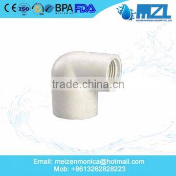 Heavy Duty PVC CPVC Pipe Fitting 90 Deg Elbow With ISO Certificate