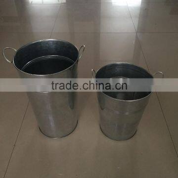 Galvanized Floral Bucket photo-3