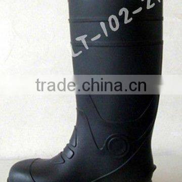 100% PVC Anti-slip Rain Boot/Industrial Work Safety Boot/CE EN ISO 20345 S5 PVC Safety Boots photo-2
